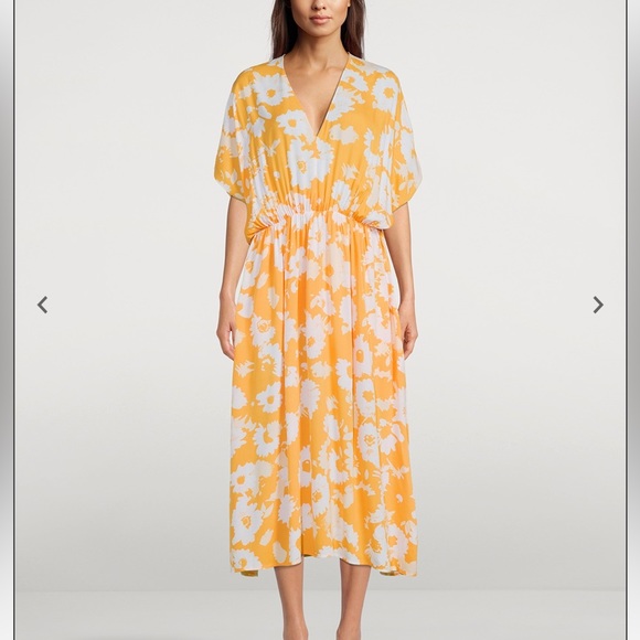 Brand new SAMSOE SAMSOE Floral MIDI Dress - Picture 7 of 7